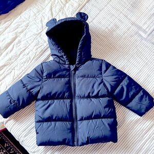 Old Navy Baby Boy Puffer Coat - 6-12mos
